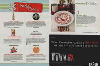 Better Homes & Gardens December 2008 Magazine Article: Page 78