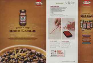 Better Homes & Gardens December 2008 Magazine Article: Page 108