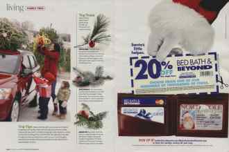 Better Homes & Gardens December 2008 Magazine Article: Page 114