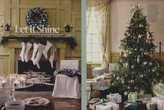 Better Homes & Gardens December 2008 Magazine Article: Let It Shine