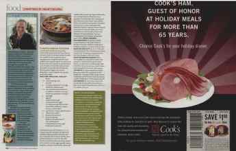 Better Homes & Gardens December 2008 Magazine Article: Page 180