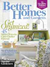 Better Homes & Gardens January 2009 Magazine Cover
