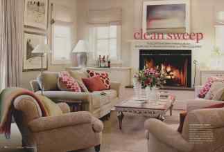 Better Homes & Gardens January 2009 Magazine Article: Clean sweep