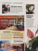 Better Homes & Gardens February 2009 Magazine Article: TROPICAL TOUGH
