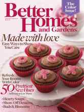 Better Homes & Gardens February 2009 Magazine Cover
