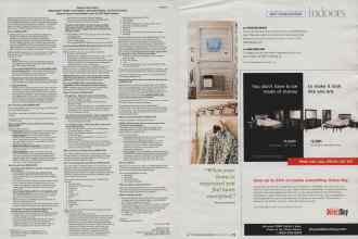 Better Homes & Gardens February 2009 Magazine Article: Page 72