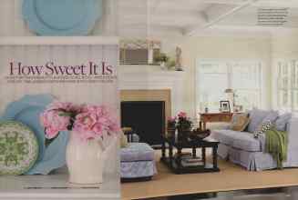 Better Homes & Gardens February 2009 Magazine Article: How Sweet It Is