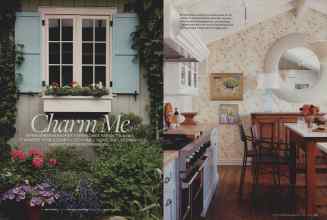 Better Homes & Gardens February 2009 Magazine Article: Charm Me