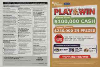 Better Homes & Gardens February 2009 Magazine Article: Page 192