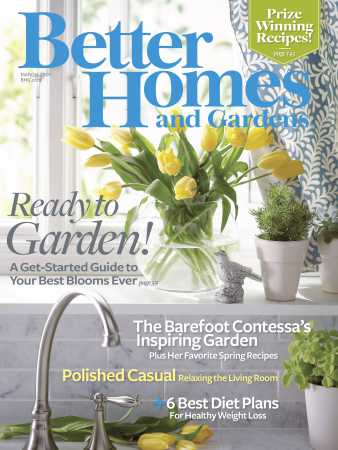 Better Homes & Gardens March 2009 Magazine Cover