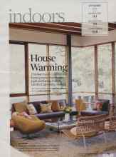 Better Homes & Gardens March 2009 Magazine Article: House Warming