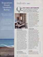 Better Homes & Gardens March 2009 Magazine Article: BUY ONCE, USE FOREVER