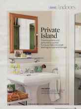 Better Homes & Gardens March 2009 Magazine Article: Private Island