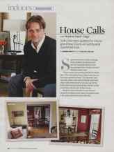 Better Homes & Gardens March 2009 Magazine Article: House Calls with Stephen Saint-Onge