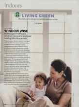 Better Homes & Gardens March 2009 Magazine Article: WINDOW WISE