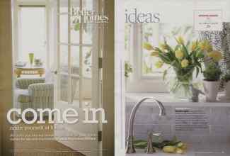 Better Homes & Gardens March 2009 Magazine Article: Page 18