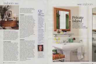 Better Homes & Gardens March 2009 Magazine Article: Page 84