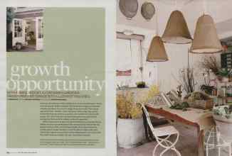 Better Homes & Gardens March 2009 Magazine Article: Growth opportunity