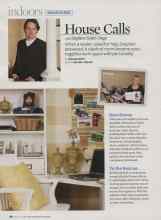 Better Homes & Gardens April 2009 Magazine Article: House Calls with Stephen Saint-Onge