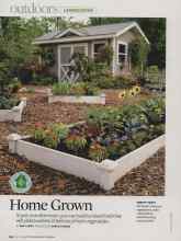 Better Homes & Gardens April 2009 Magazine Article: Home Grown