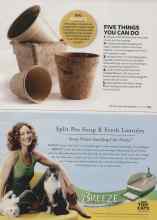 Better Homes & Gardens April 2009 Magazine Article: FIVE THINGS YOU CAN DO