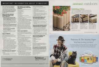 Better Homes & Gardens April 2009 Magazine Article: Page 112