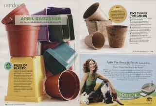 Better Homes & Gardens April 2009 Magazine Article: Page 114