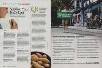 Better Homes & Gardens April 2009 Magazine Article: Page 218