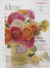 Better Homes & Gardens May 2009 Magazine Article: Here's to Mom