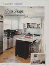 Better Homes & Gardens May 2009 Magazine Article: Ship Shape