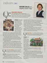 Better Homes & Gardens May 2009 Magazine Article: UNUSED SPACE