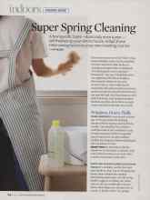 Better Homes & Gardens May 2009 Magazine Article: Super Spring Cleaning