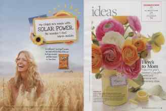 Better Homes & Gardens May 2009 Magazine Article: Page 18