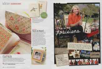 Better Homes & Gardens May 2009 Magazine Article: Page 20