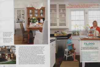Better Homes & Gardens May 2009 Magazine Article: Page 144