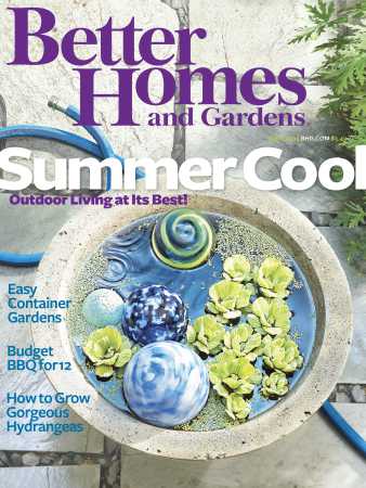 Better Homes & Gardens June 2009 Magazine Cover