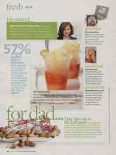 Better Homes & Gardens June 2009 Magazine Article: IN THE GLASS