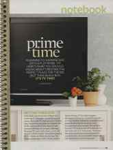 Better Homes & Gardens June 2009 Magazine Article: Prime time