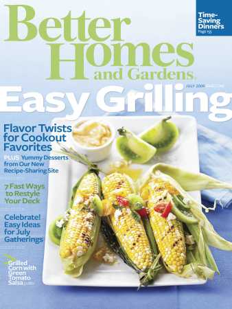 Better Homes & Gardens July 2009 Magazine Cover