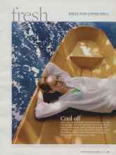 Better Homes & Gardens July 2009 Magazine Article: Cool off
