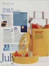 Better Homes & Gardens July 2009 Magazine Article: Qa