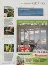 Better Homes & Gardens July 2009 Magazine Article: THIS MONTH IN THE GARDEN