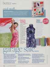 Better Homes & Gardens July 2009 Magazine Article: Garage sale...
