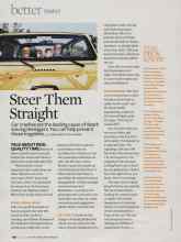 Better Homes & Gardens July 2009 Magazine Article: Steer Them Straight