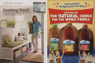 Better Homes & Gardens July 2009 Magazine Article: Page 56