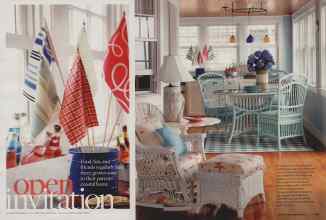 Better Homes & Gardens July 2009 Magazine Article: Open invitation