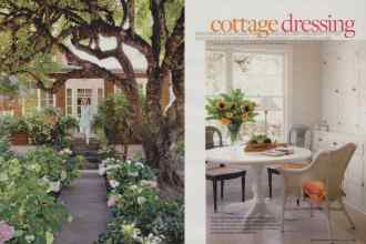 Better Homes & Gardens July 2009 Magazine Article: Cottage dressing