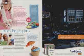 Better Homes & Gardens July 2009 Magazine Article: Page 192