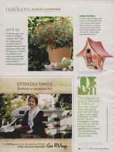 Better Homes & Gardens August 2009 Magazine Article: Perk up