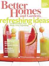 Better Homes & Gardens August 2009 Magazine Cover